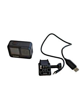 GoPro HERO9 Black Action Camera w/ Battery and Cord Tested Working